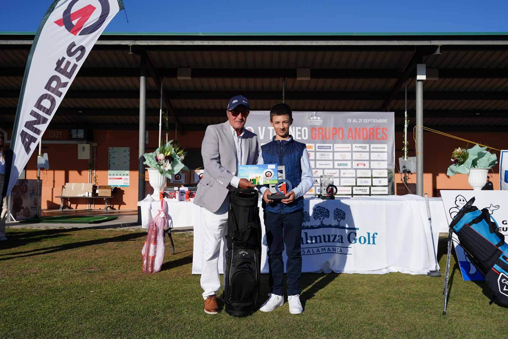 Grupo Andrés y La Valmuza Golf viven un torneo para el recuerdo